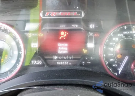 2022 Ram 1500 Rebel 4X4 5'7 Box z USA, uszkodzony, nr VIN 1C6SRFLT2NN183264